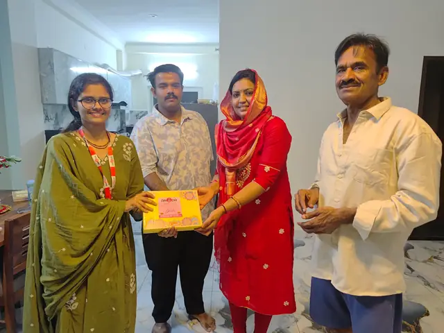 Griha Pravesh ki khushi — Anuda team