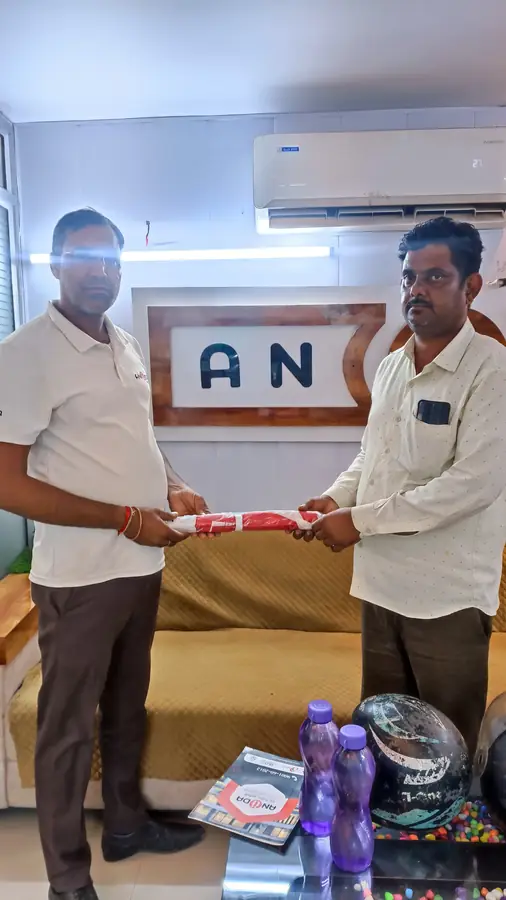 Office mein agreement ke baad — Anuda team