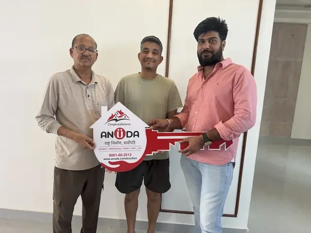 Naye ghar ki chaabi — Anuda team