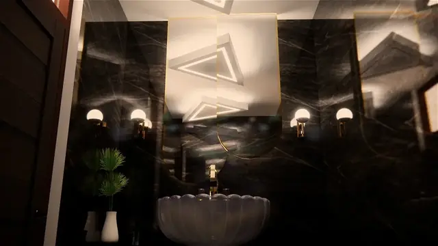 Luxury washroom design — Anuda, Jaipur