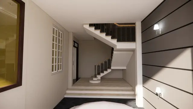 Lobby & staircase design — Anuda, Jaipur
