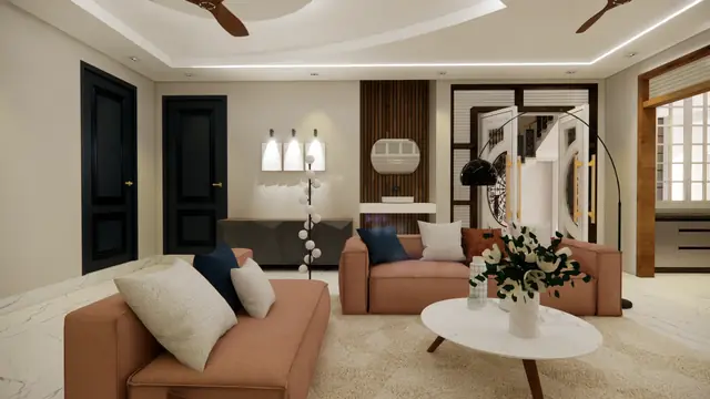 Family lounge design — Anuda, Jaipur